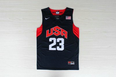 Nike 23 Irving 2012 Team USA Olympics Jersey Blue